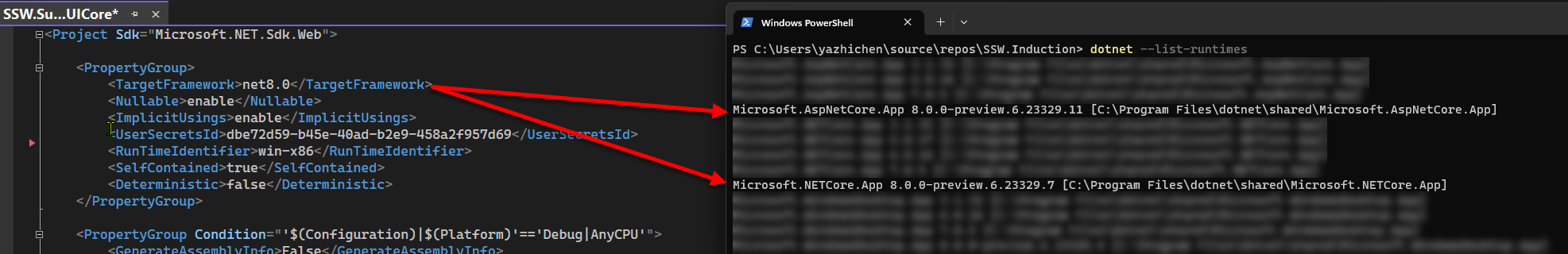 安装必要的.NET 8运行时